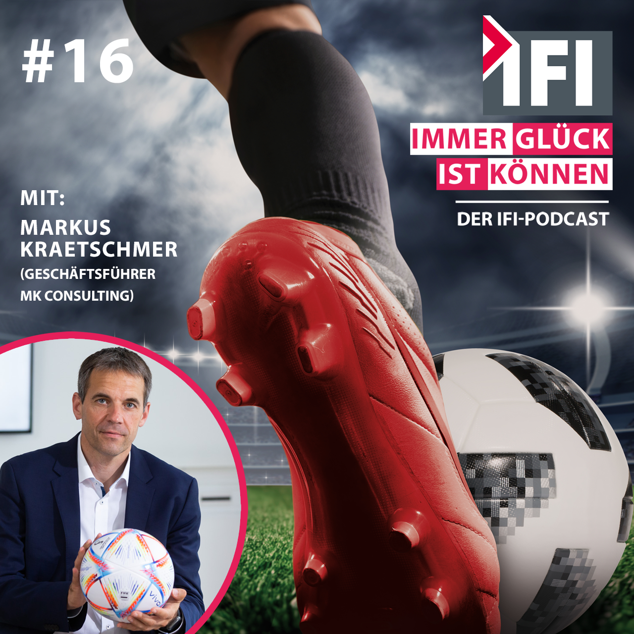 Immer Glück ist Können - Markus Kraetschmer im IFI-Podcast